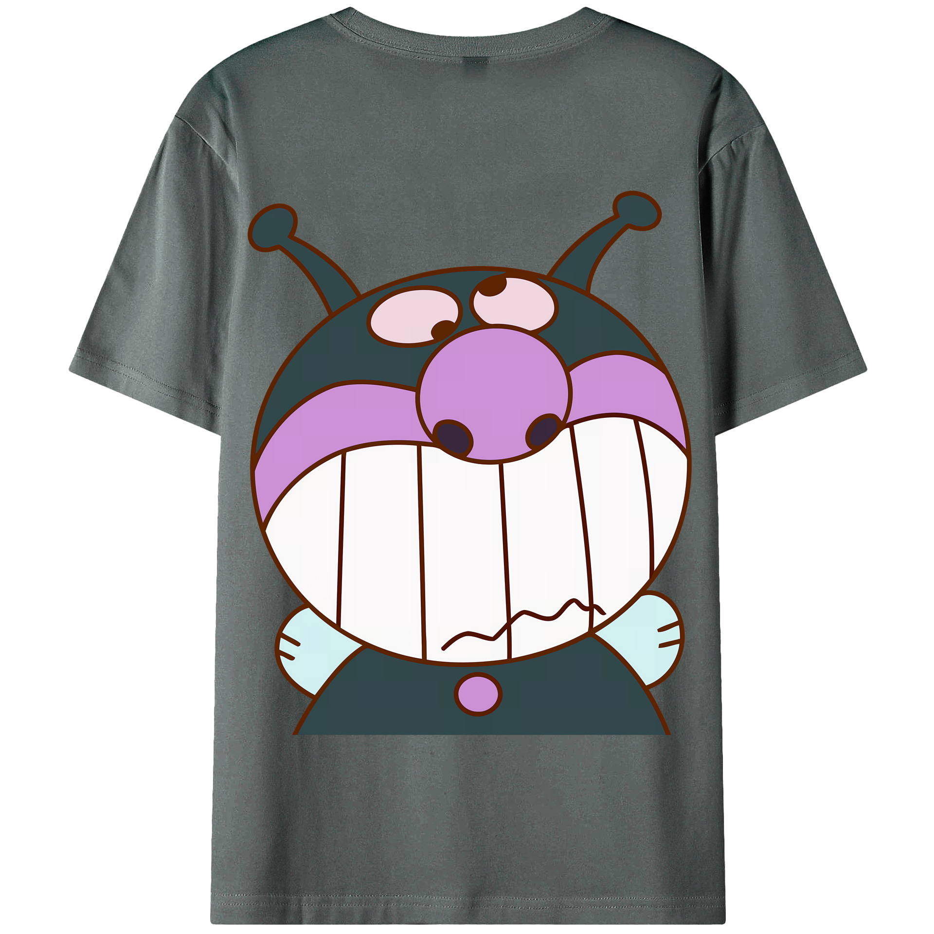（画像用） アンパンマン Anpanman 綿100％半袖Tシャツ（背面プリント）